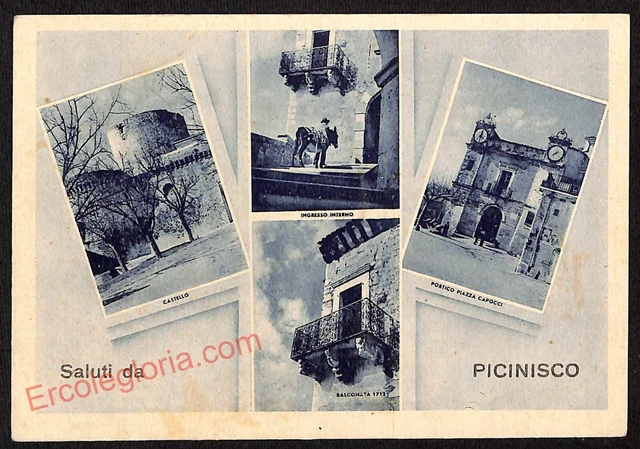 ag0720 - CARTOLINA D'EPOCA - Frosinone Provincia - Picinisco