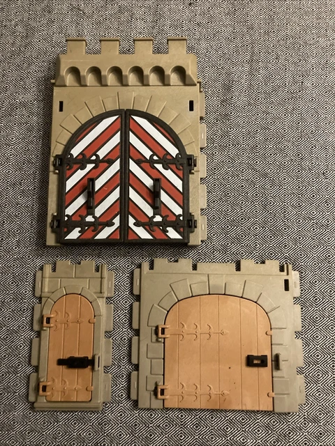 PLAYMOBIL MOYEN AGE Piéce Détachée Mur Avec Ouverture Fenetre Gris Chateau EUR 2,49 - FR - Foto 8