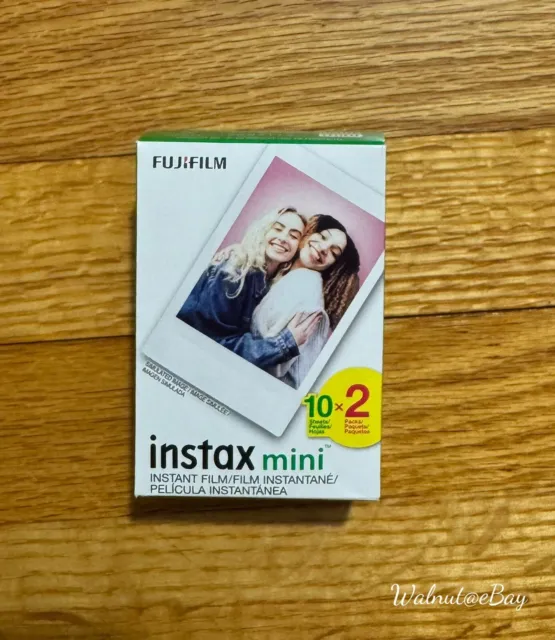 Fujifilm Instax Mini Instant Film 2 Pack (20 Films Total) NEW