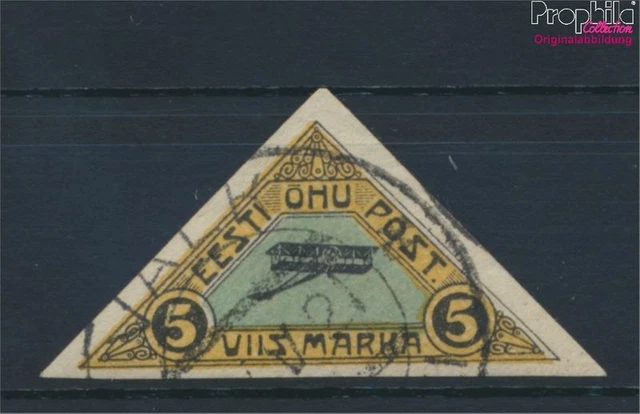 Briefmarken Estland 1920 Mi 14 (kompl.Ausg.) gefälligkeitsgestempelt geste(92661