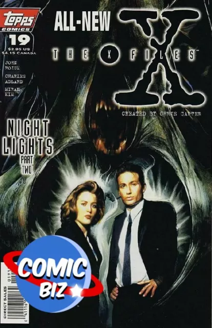 X Files #19 (1996) 1St Print Bagged & Boarded Main Cover Topps Comics