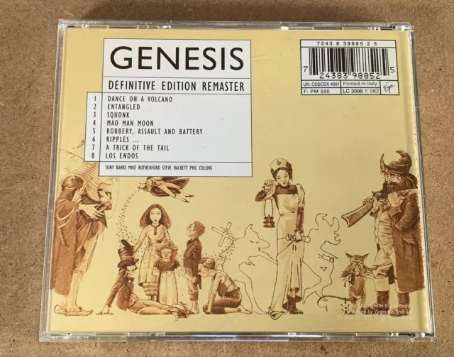 Genesis A Trick Of The Tail Remaster 1994 CD Autographed Signed By Phil Collins 2