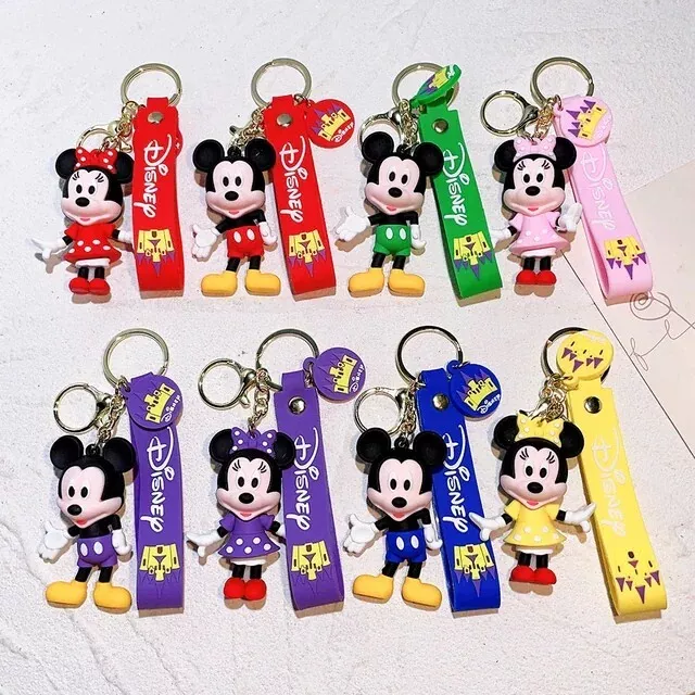 Portachiavi Mickey mouse Topolino Minnie Disney Anime Cartoni Bambini Chiavi