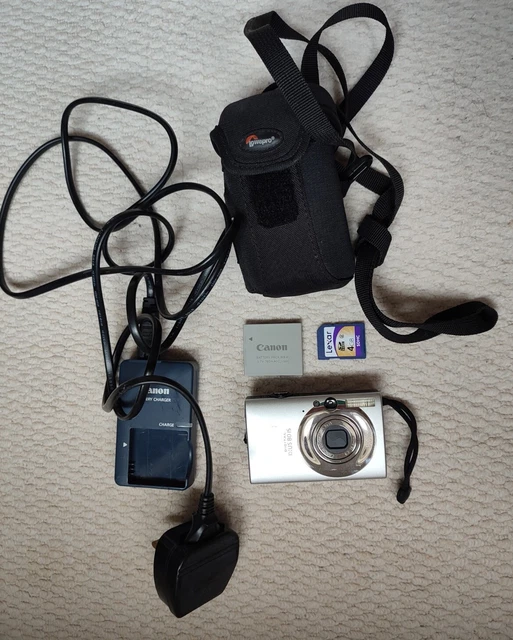 Canon Digital Ixus 80 IS Camera + charger, case and 4Gb memory card