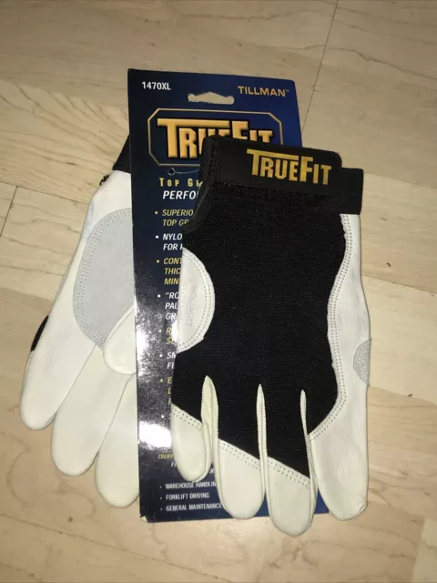 TILLMAN 1470XL TrueFit Performance Goatskin Gloves SIZE XL Top Grain New