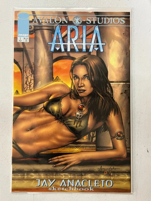Aria 1 - Jay Anacleto Sketchbook - April 1999 - Image Comics | Combined Shipping