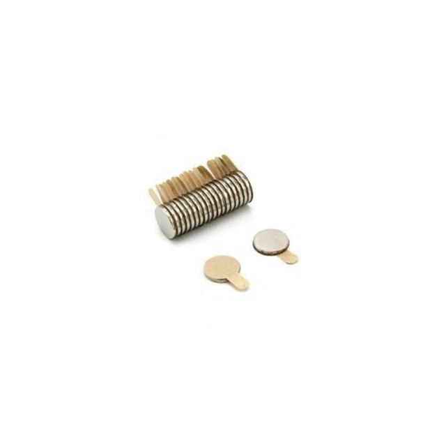 Magnet Expert Ltd - Confezione da 20 dischetti magnetici autoadesivi 6 x 1 mm, 0