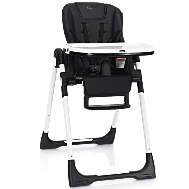 4 in 1 Foldable Baby High Chair Adjustable Infant Feeding Highchair Booster Seat 2