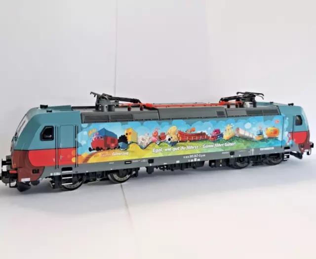 PIKO 71179 H0 Locomotora Eléctrica Br 185.2 DB Ag ,Epoche VI,Dc,Sonido # Nuevo #