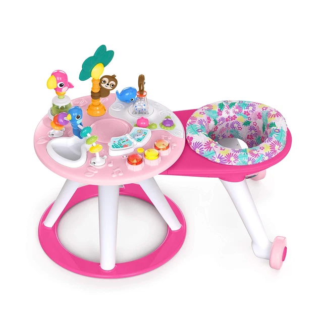 Bright Starts Around We Go 2-in-1 Walk-Around Baby Activity Center & Table,