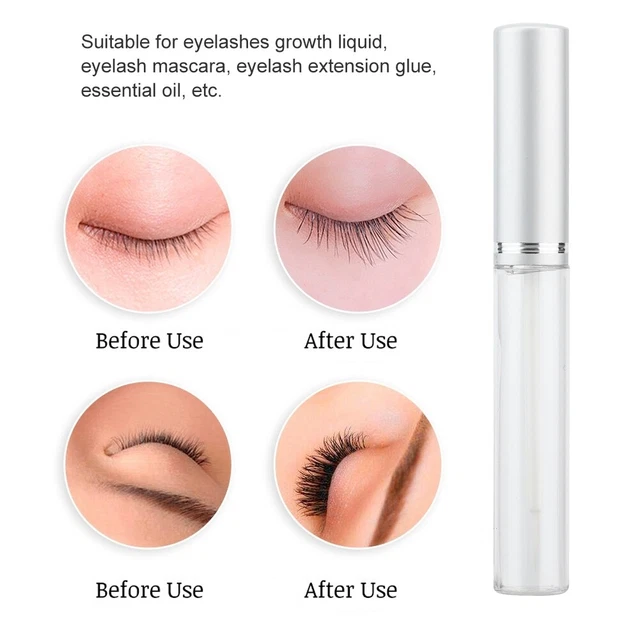 5ml Empty Eyelashes Growth Liquid Dispenser Bottle Eyelash Mascara Container SDS