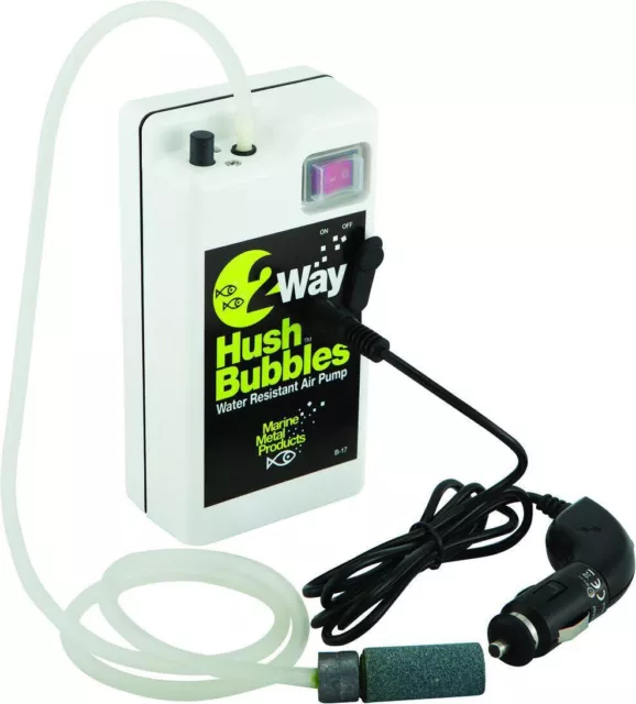 Marine Metal B-17 2-Way Hush Bubbles 2 D-cell/12 Volt DC ~ FREE Shipping Marine Metal B-17 2-Way Hush Bubbles 2 D-cell/12 Volt DC ~ FREE Shipping