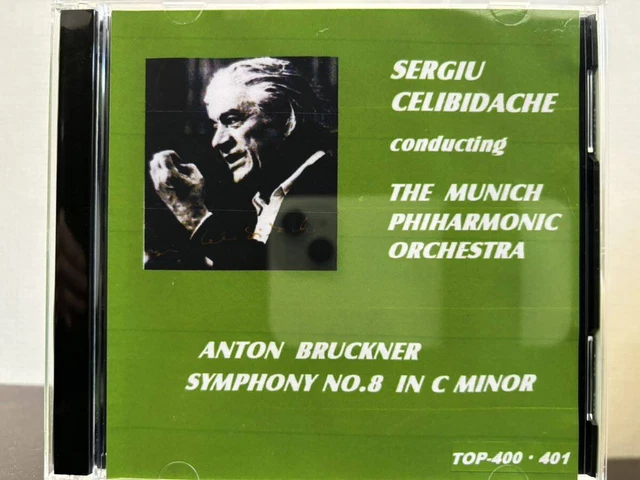 SINFONÍA BRUCKNER NO. 8 Conductor Celibidache Filarmónica de Munich