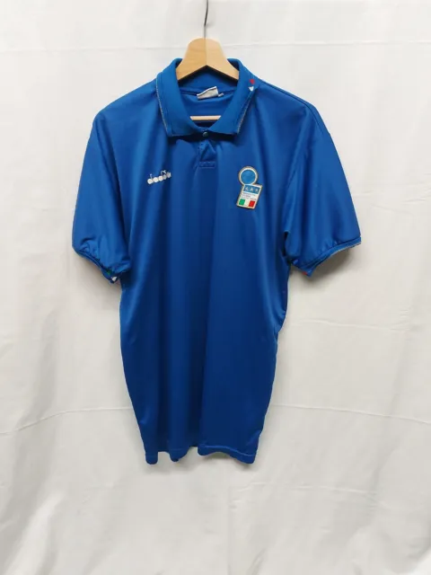 Maglia Calcio Italia Home 1992 Shirt Trikot Maillot Camiseta Jersey Italy