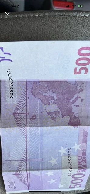 500 Euro Bill 500 Euro Bill
