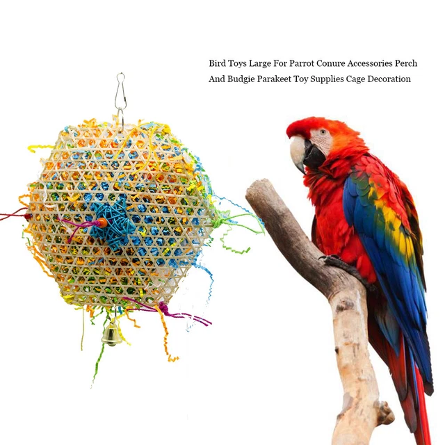 Cockatiel Parakeet cage Decoration Chewing Toy pet supplies Bird Toy Parrot Toy