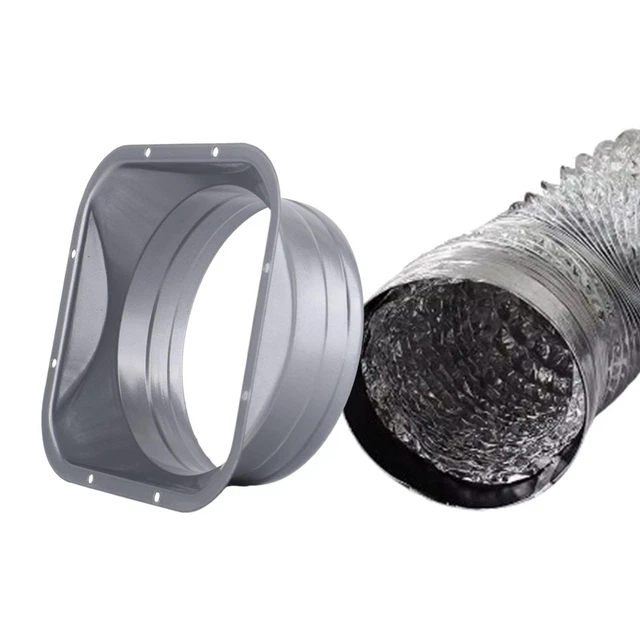 AIR VENT DUCT Connector Flange Ducting Connector Metal Easy to Install