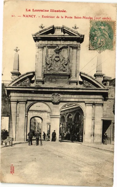 CPA Nancy-Extérieur de la Porte Saint Nicolas (187385)