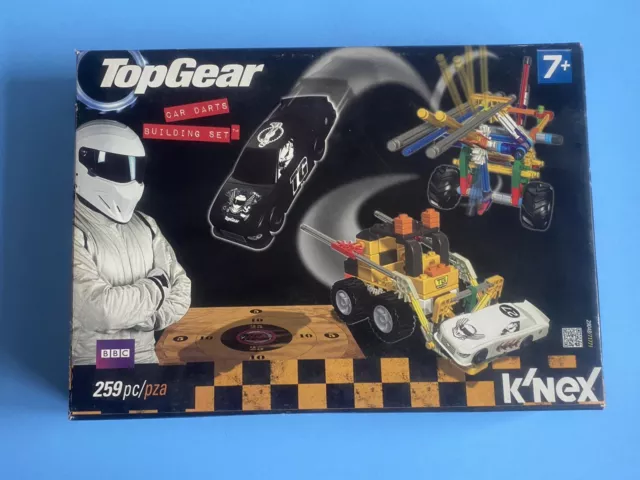 KNEX Top Gear Car Darts Challenge Building Set 259 Pieces Age 7+