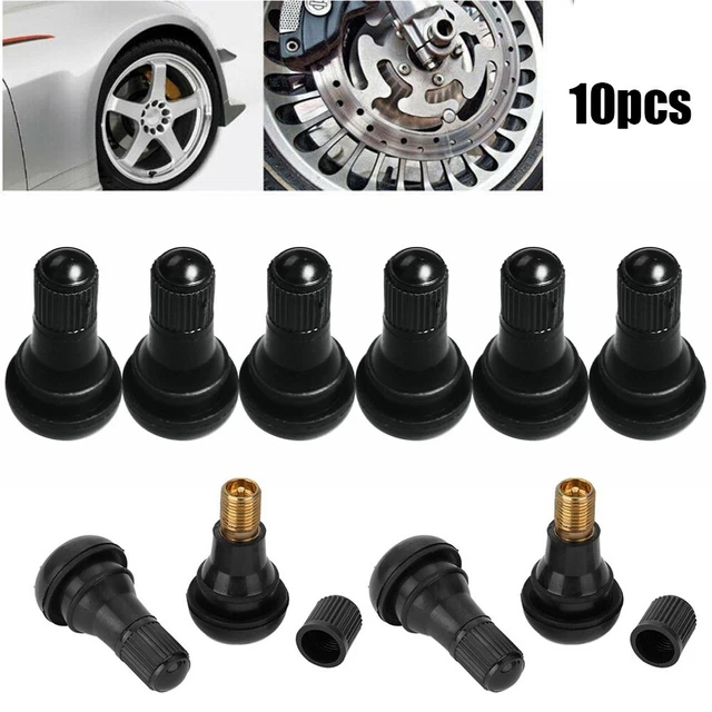 10pcs Voiture Pneu Valve Air Pneu PVR70 Valve Tige Plié 90