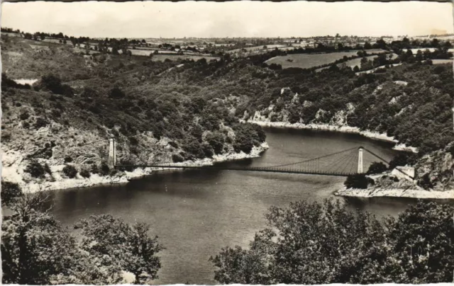 CPA EVAUX-les-BAINS Pont Suspendu de Saint-Marien (1143662)