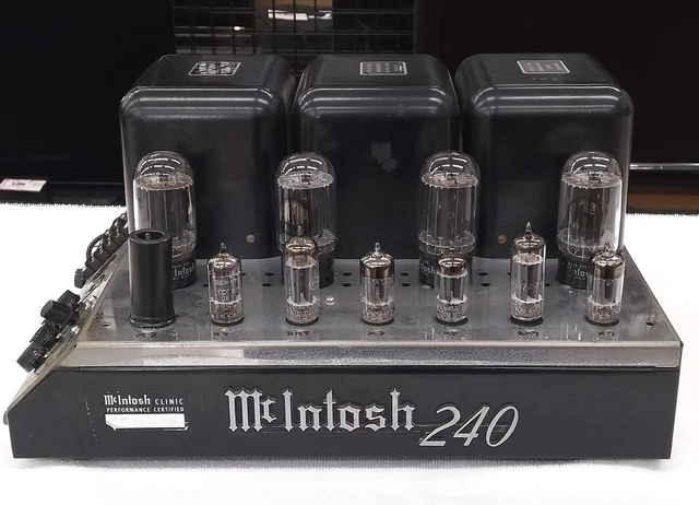 MCINTOSH MC240 Power Amplifier AC100V Working Properly #21572