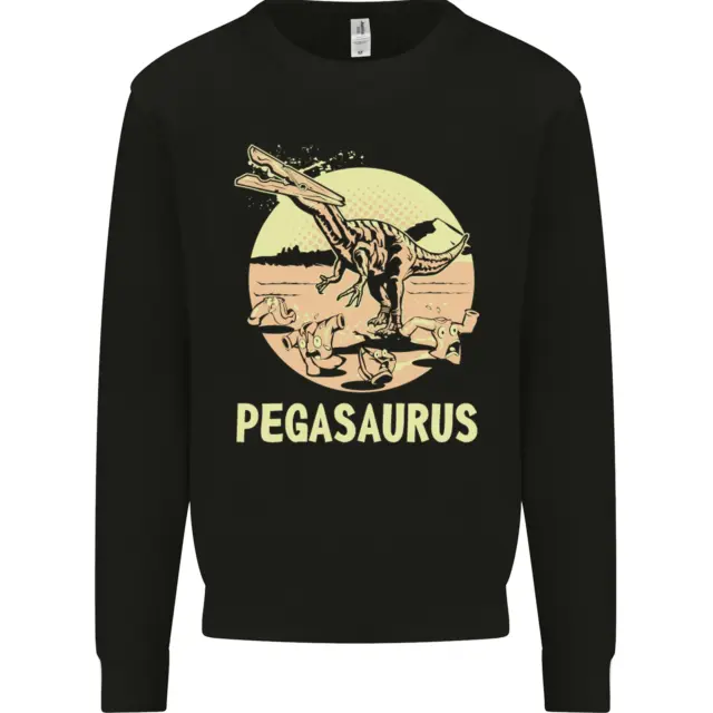 Pegasaurus Dinosaur T-Rex Funny Kids Sweatshirt Jumper
