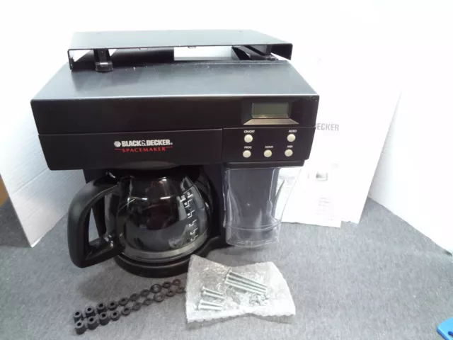 Vintage Black Decker Under Counter Spacemaker Coffee Maker