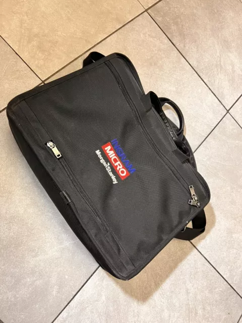 Tumi 26060D4 Black Nylon Expanding Business Laptop Briefcase Bag Business Travel