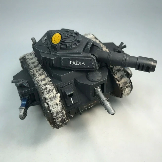 Imperial Guard Leman Russ Panzer - lackiert - Warhammer 40K BOX16