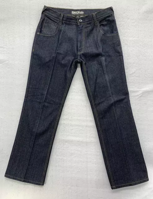 Enyce Denim Jeans Men's 34X32 Dark Wash Y2K Old School Hip Hop