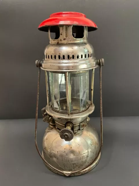 Vintage Ancien Petromax Super Rapid 250 CP Kérosène Pression Lanterne Lampe ,