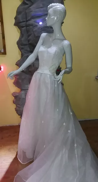 Vestido de Novia Vestido de Baile 36 38 Disfraz de Carnaval Princesa Nuevo