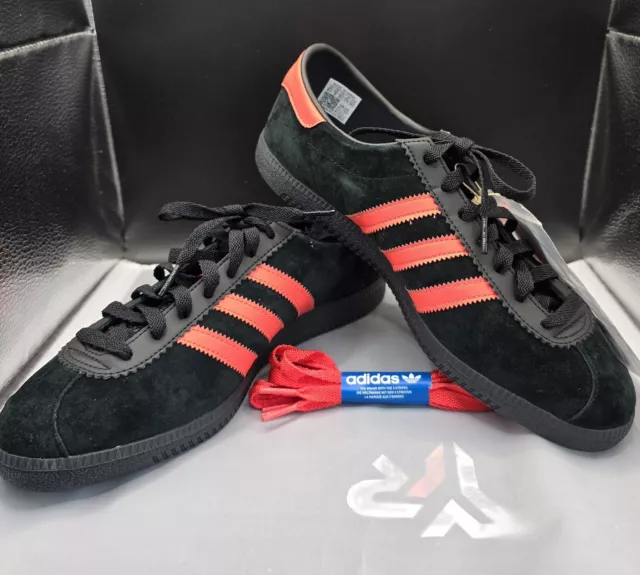 ADIDAS BRUSSELS Black Orange 2019 City Series UK Size 8 30.00 PicClick UK