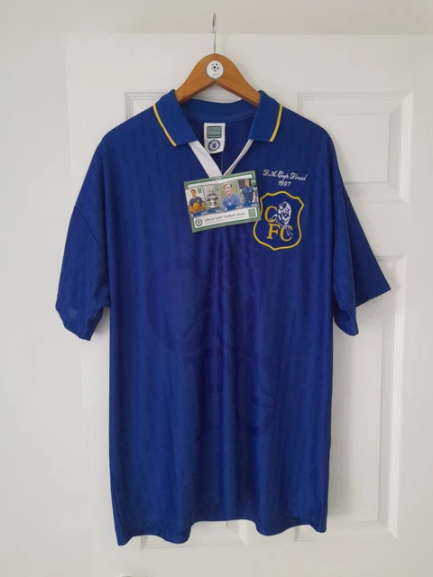Chelsea retro best sale fa cup shirt