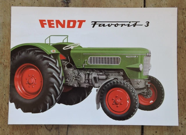 FENDT GERÄTETRÄGER BETRIEBSANLEITUNG F 220 GT Traktor Schlepper 500012