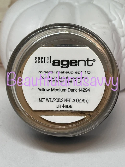 Beauticontrol Secret Agent Mineral Makeup SPF 15-Yellow Medium Dark-Y4