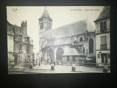 CPA 18 BOURGES - Eglise Notre-Dame