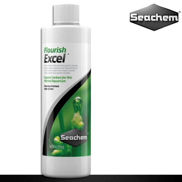 Seachem 250ML Flourish Excel Bioverfügbarer Orgánica Carbono en Lugar De CO2