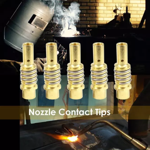 Collegamento punta contatto ugello Junerain 15 AK per diffusore di gas Binzel saldatore MIG