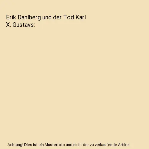 Erik Dahlberg und der Tod Karl X. Gustavs, Lasse Seebeck