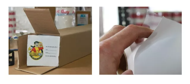 Self-Adhesive Poly-Vinyl Inkjet Printable Tear-Proof Water-Resistant Gloss/Matte