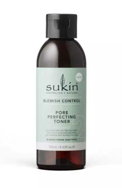 Sukin Tache Contrôle Pore Perfectionnant Tonique 125ml