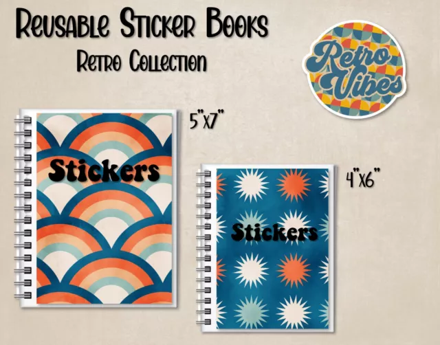 Reusable Sticker Book for Collecting
