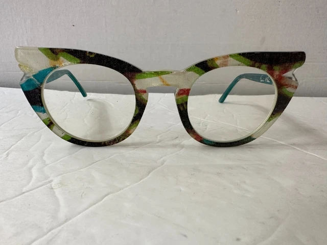 Frances Klein Metisse Eye Candy Optical Eyeglasses Frames C74.N41 France Frances Klein Metisse Eye Candy Optical Eyeglasses Frames C74.N41 France
