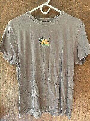 Vintage Life is Good T tent camping time share womens style sz M