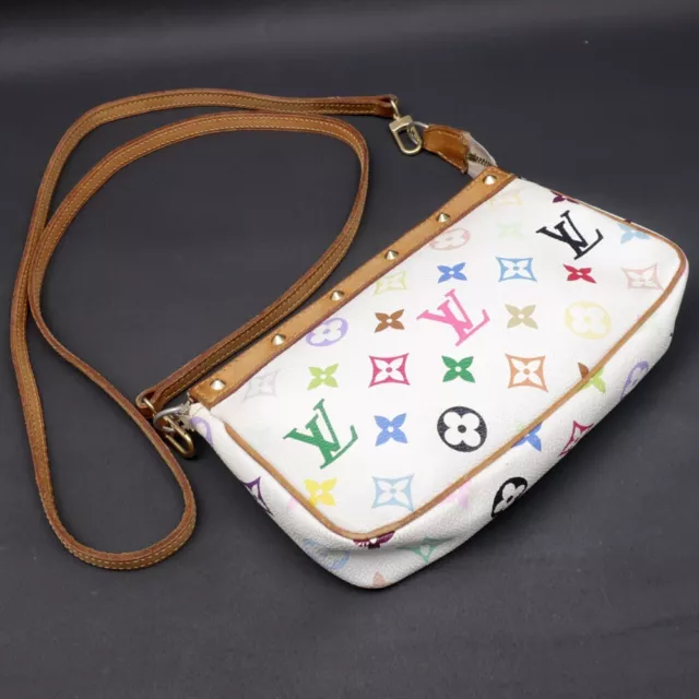 🔥LOUIS VUITTON Multi Pochette Accessoires Monogram Chain Shoulder Bag GIFT  2023