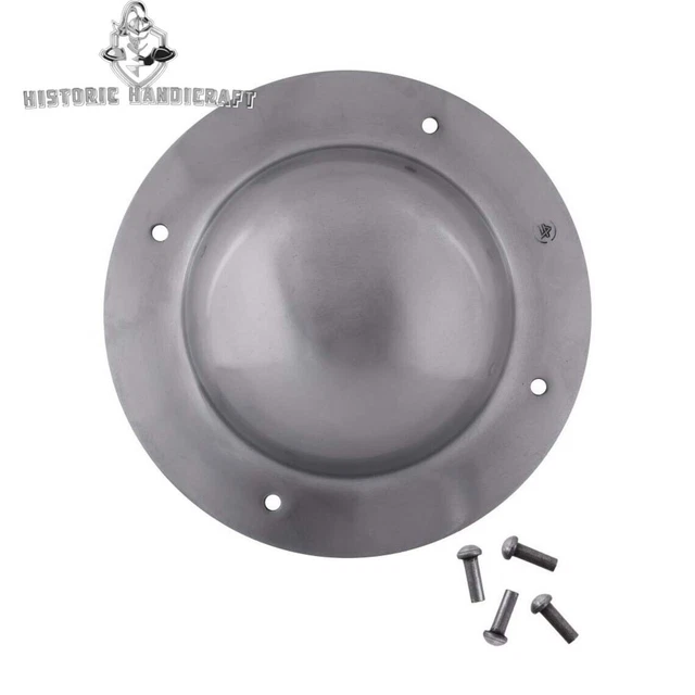 Handmade Steel Shield Boss, Medieval Combat Shield hand Forged Umbo Shield Boss