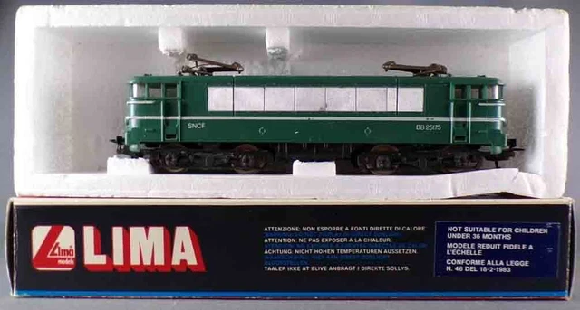 Lima H0 - 8021 - Locomotive électrique (1) - BB 9210 Jacquemin Vert - SNCF