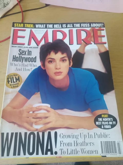 Empire Magazine - Issue 69 - March 1995 - Winona Ryder